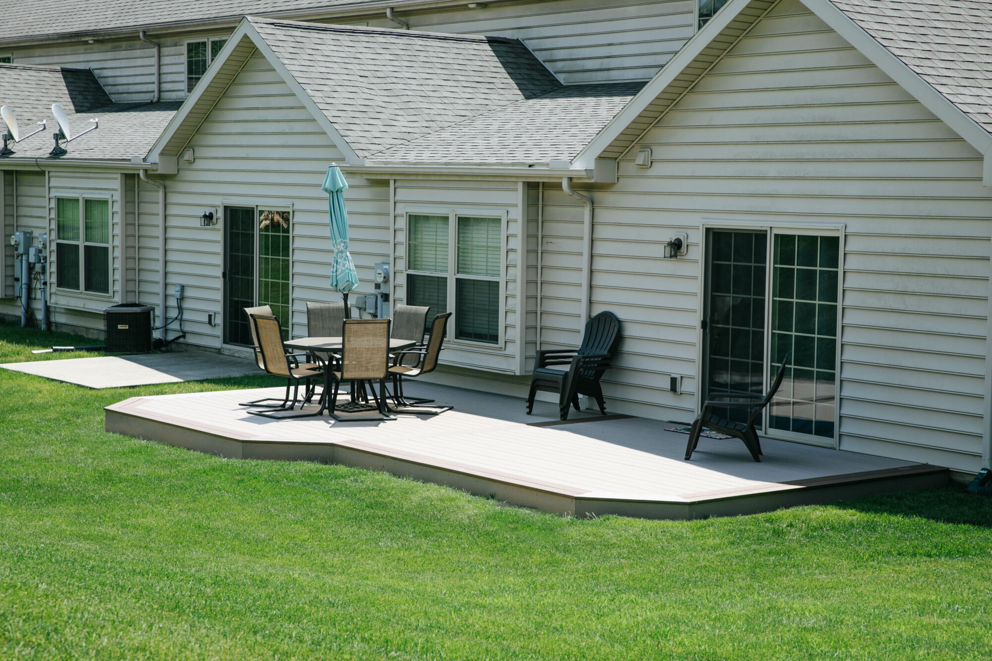 Ground Level TimberTech deck