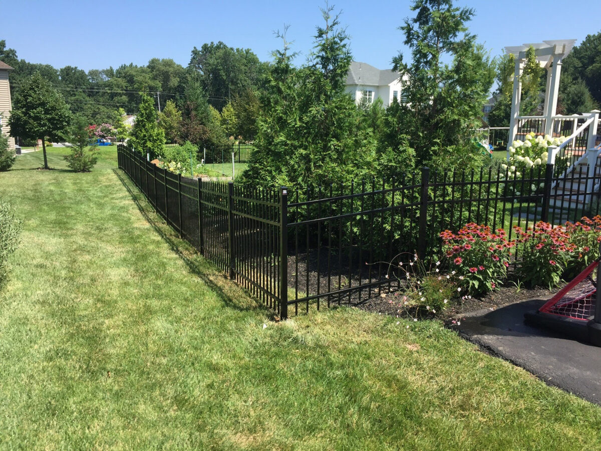 aluminum pet fence