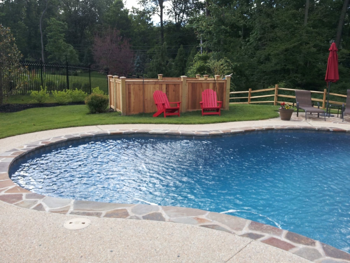 pool equipment enclosure fence