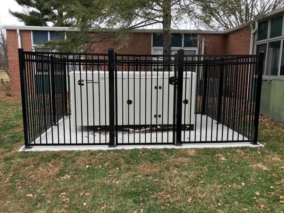steel utilities enclosure